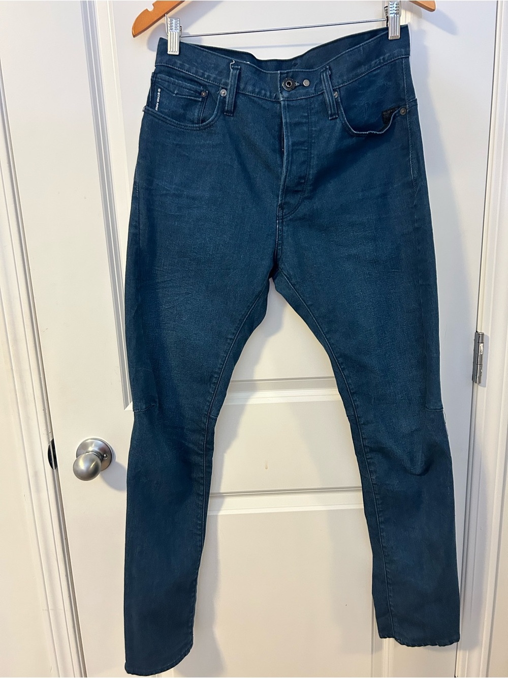 Women’s G-Star 3-D Slim Indigo Jeans, size 30